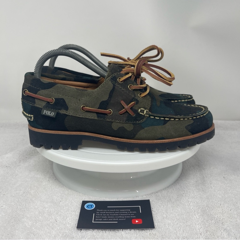 Polo Ralph Lauren Camouflage Boat Shoes